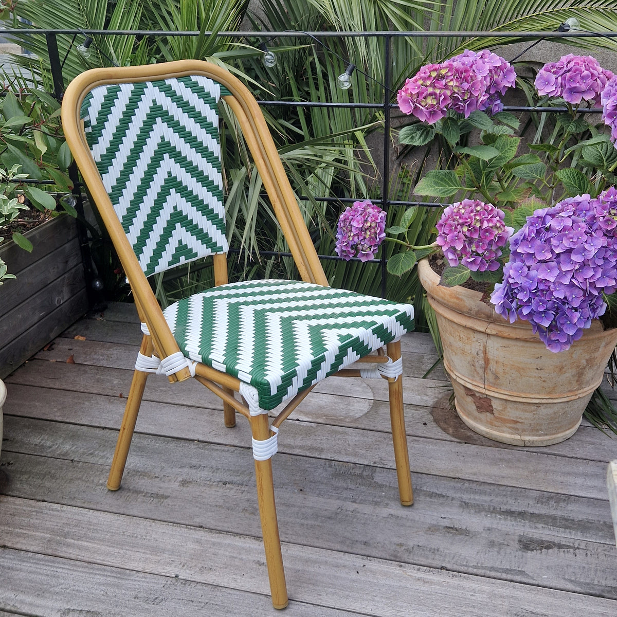 Bistro rattan chairs sale