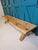 oak live edge bench raw edge bench, oak X legs / cross legs, character oak bench, bench seat, hard wearing finish
bespoke sizes made in Ireland